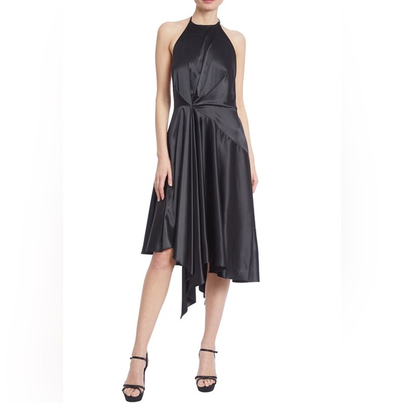 Badgley Mischka Halter Dress - Picture 1 of 3